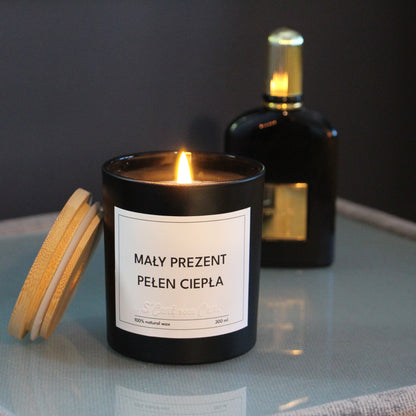 Świeca zapachowa: MAŁY PREZENT PEŁEN CIEPŁA