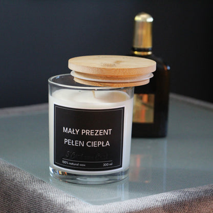 Świeca zapachowa: MAŁY PREZENT PEŁEN CIEPŁA